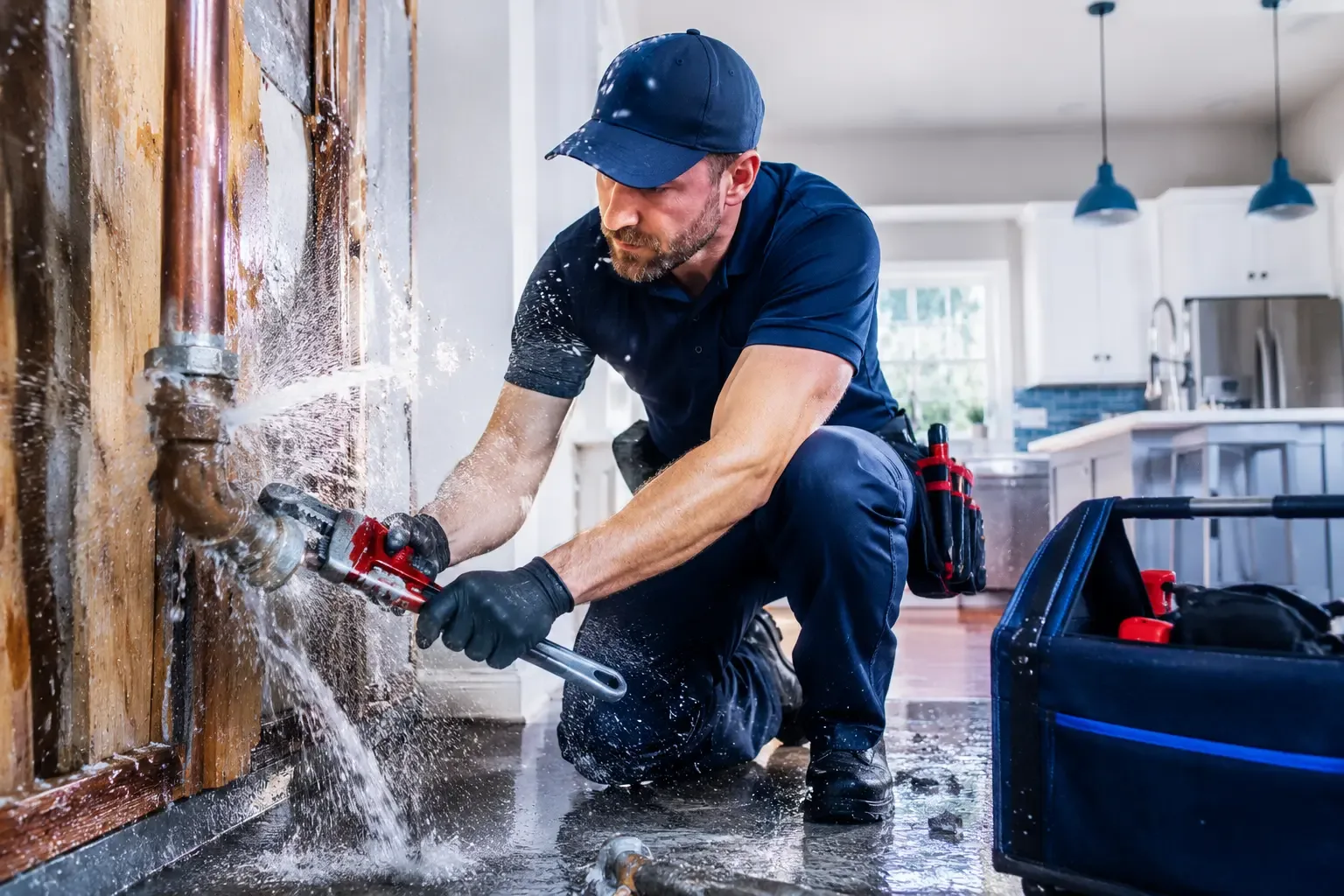 Local emergency pipe repair professionals in Lahoma, OK